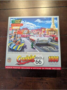 MasterPieces Drive Through on Route 66 1000 Piece Puzzle